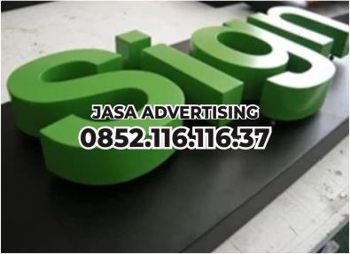 huruf timbul galvanis